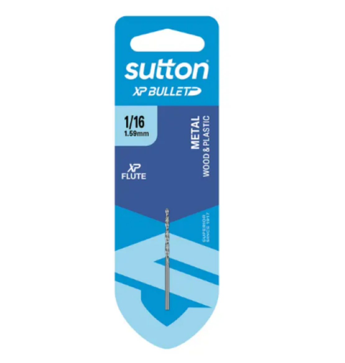 Picture of DRILL D220 JOBBER HSS XP BULLET CARDED 1/16IN