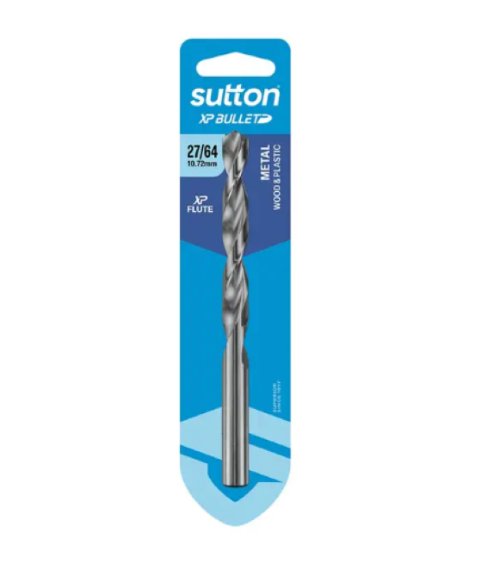 Picture of DRILL D220 JOBBER HSS XP BULLET CARDED 27/64IN