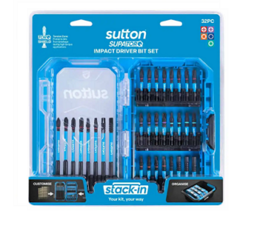 Picture of SCRDRV BIT S250 SUPATORQ POWER BITS STACK-IN SET 32PC