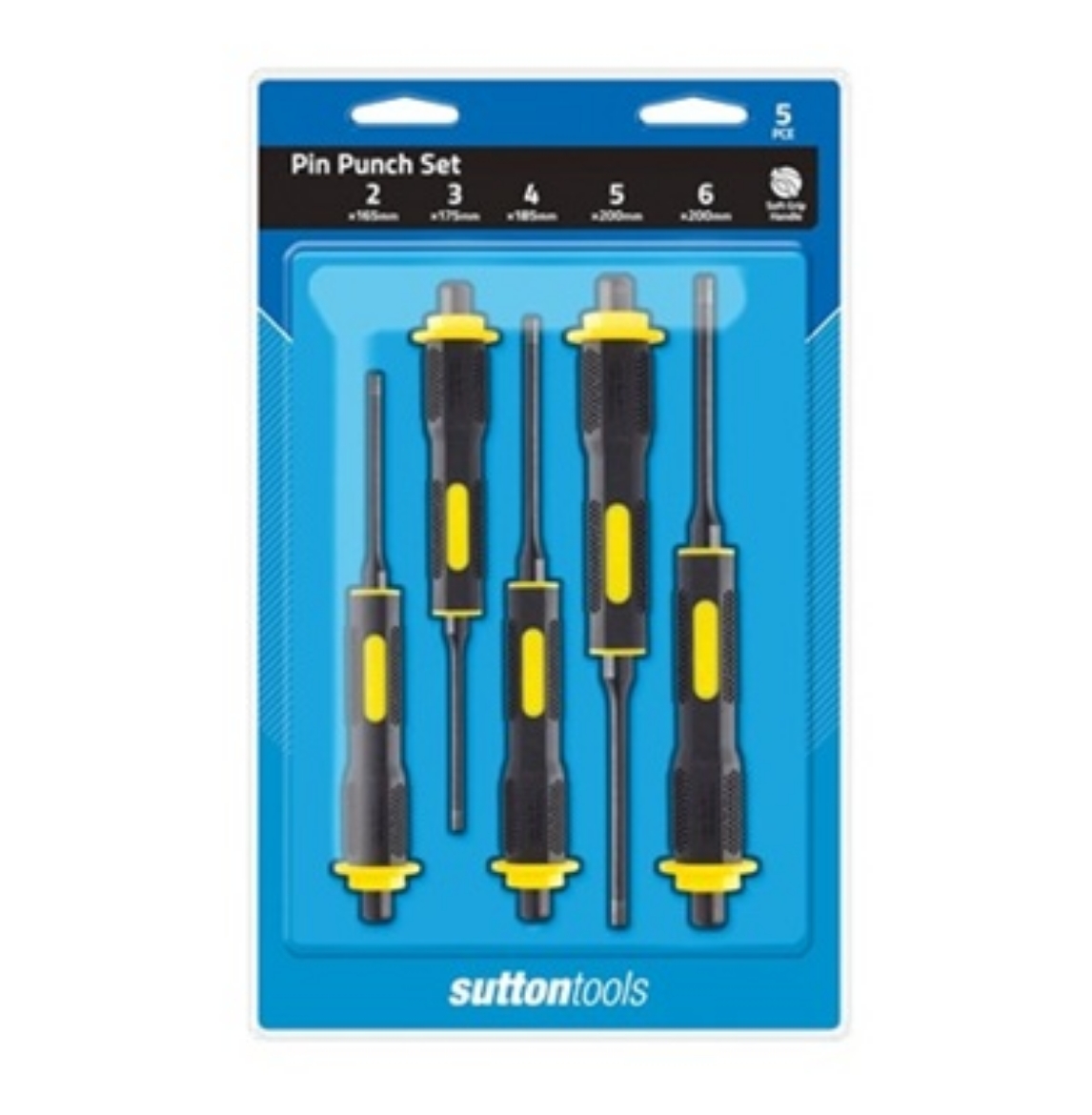 Picture of PIN PUNCH M706 SOFT GRIP 5 PCE SET (2, 3, 4, 5, 6mm)