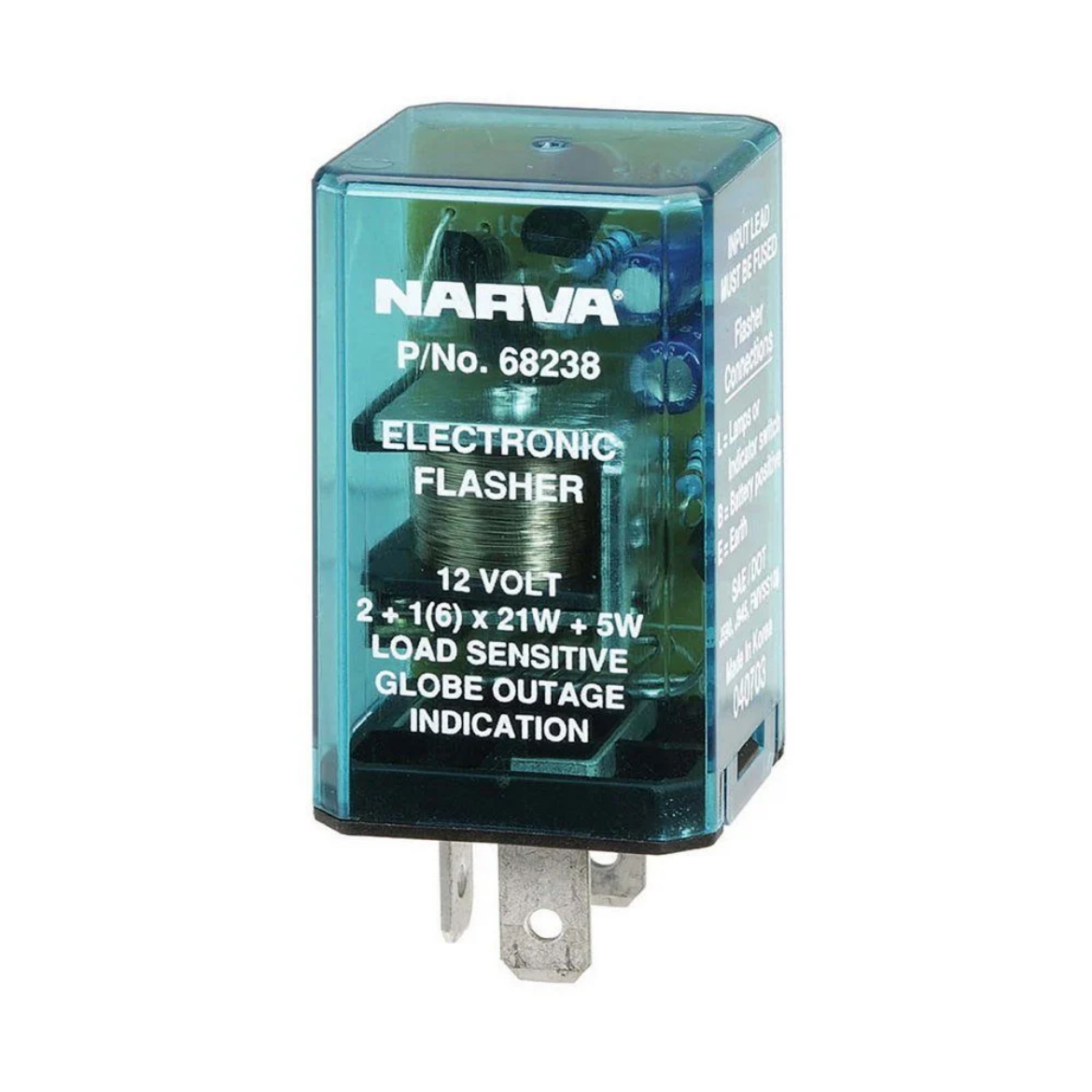 Picture of NARVA ELECTRONIC FLASHER 12V 3 PIN