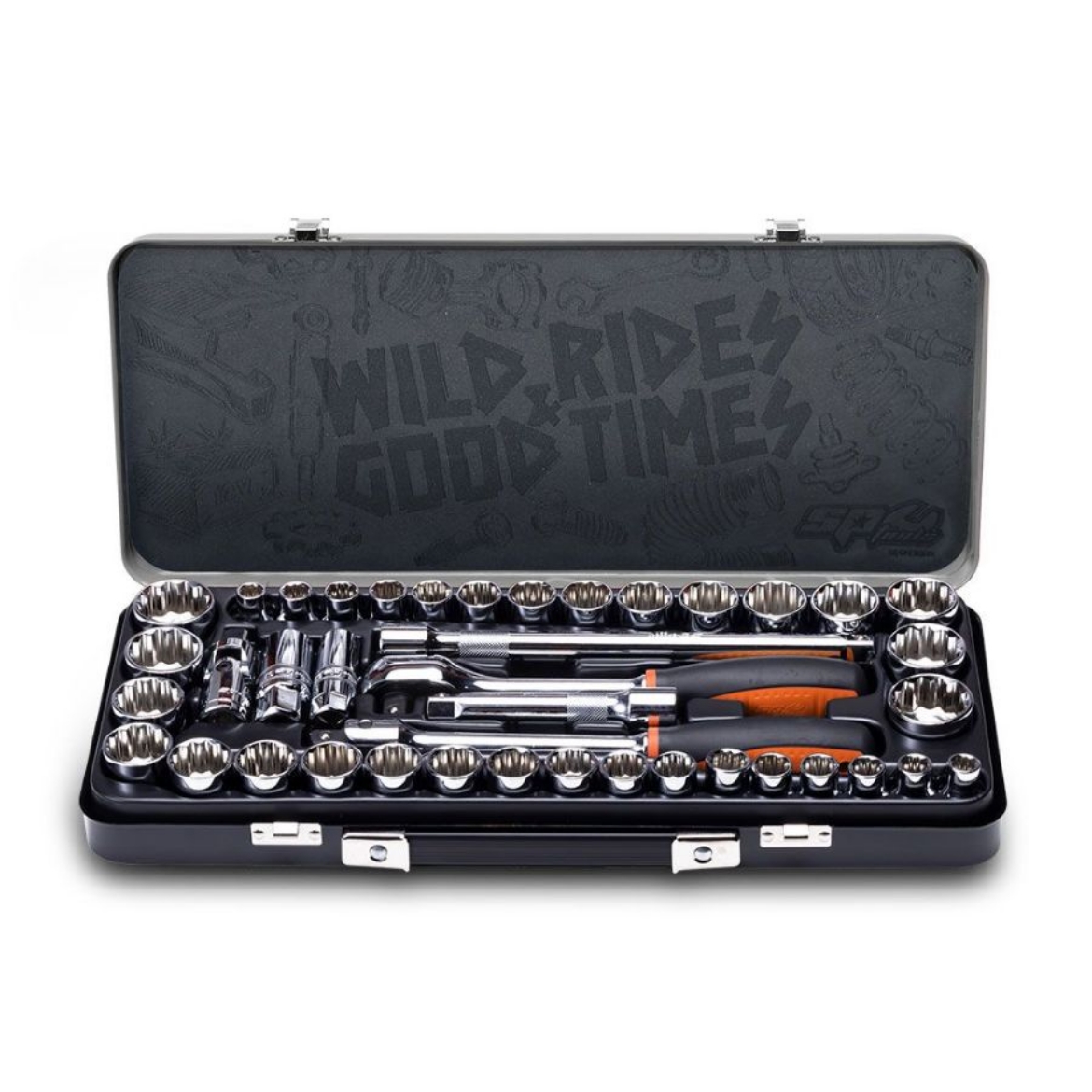 Picture of SP TOOLS 41PC 1/2”DR METRIC/SAE SOCKET SET - LTD ED
Wild Ride & Good Times Edition