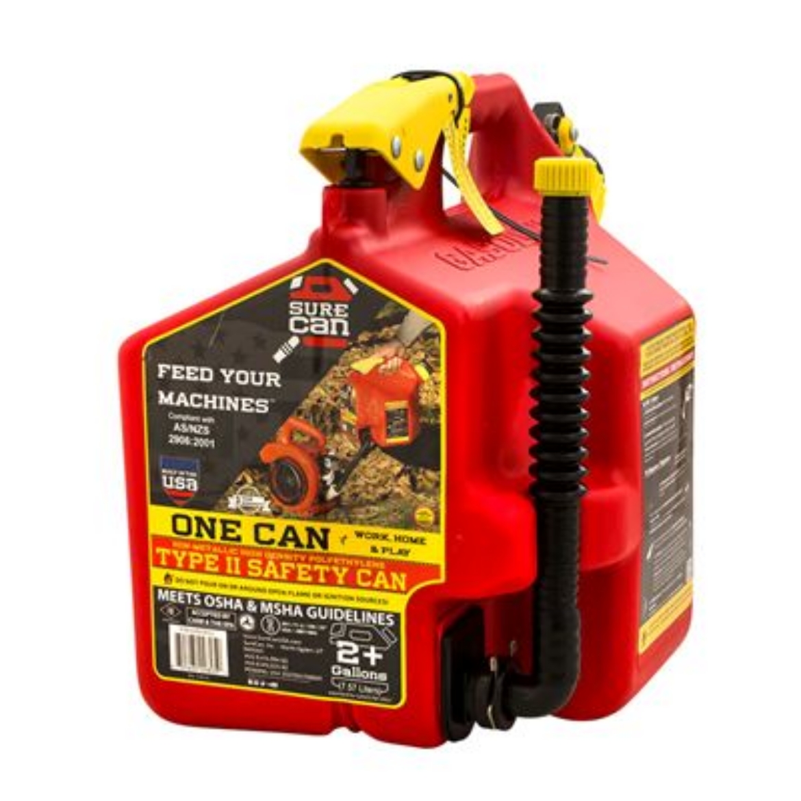 Picture of SURECAN 8.3 LITRE (2+ GALLON) SAFETY FUEL CAN