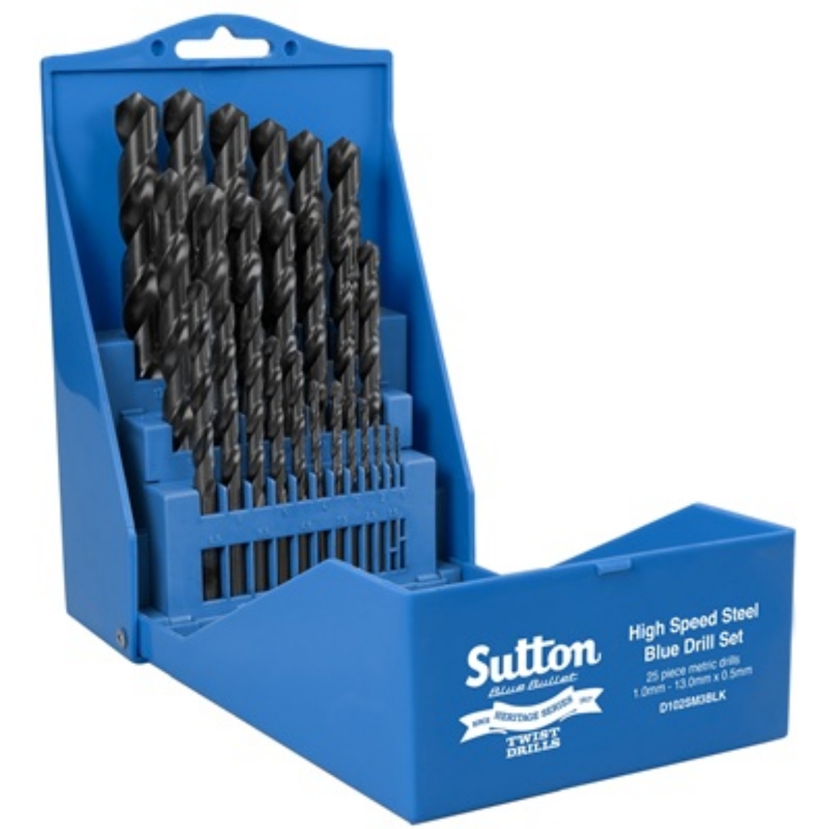 Picture of Sutton Tools 25p D102SM3 Blue Bullet Heritage Series Jobber Drill Bit Set