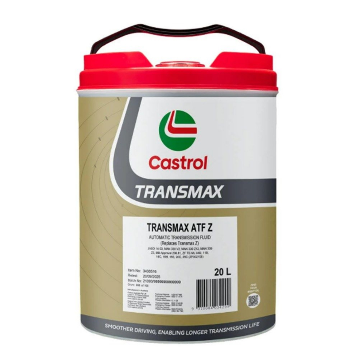 Picture of Castrol TRANS ATF Z 20L AZ