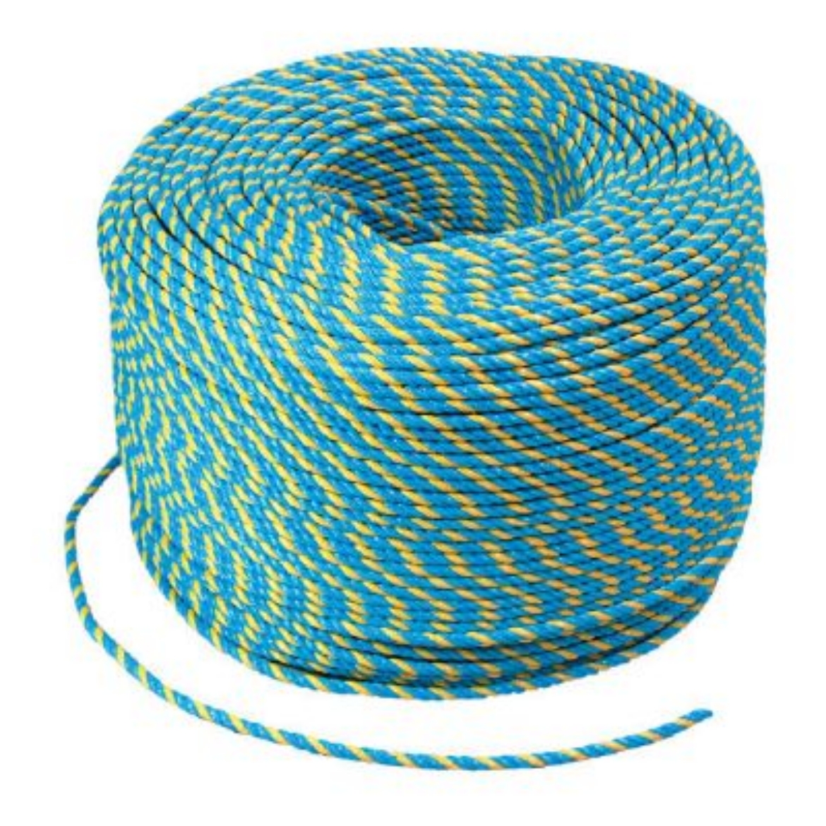 Picture of Telstra Rope 6mm (Blue/Yellow) 400M ROLL