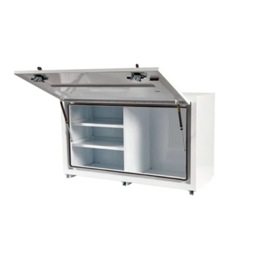 Picture of PARAMOUNT 950H SERIES SQUARE TRUCK BOX - WHITE (1565 X 616 X 950MM)