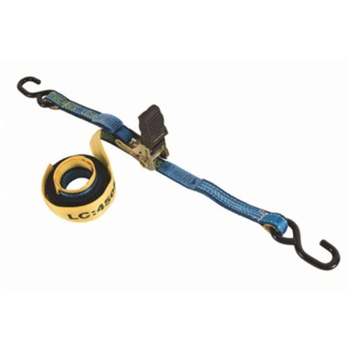 Picture of Hand Ratchet and Strap 25mm x 4M  LC 450kg c/w S Hooks