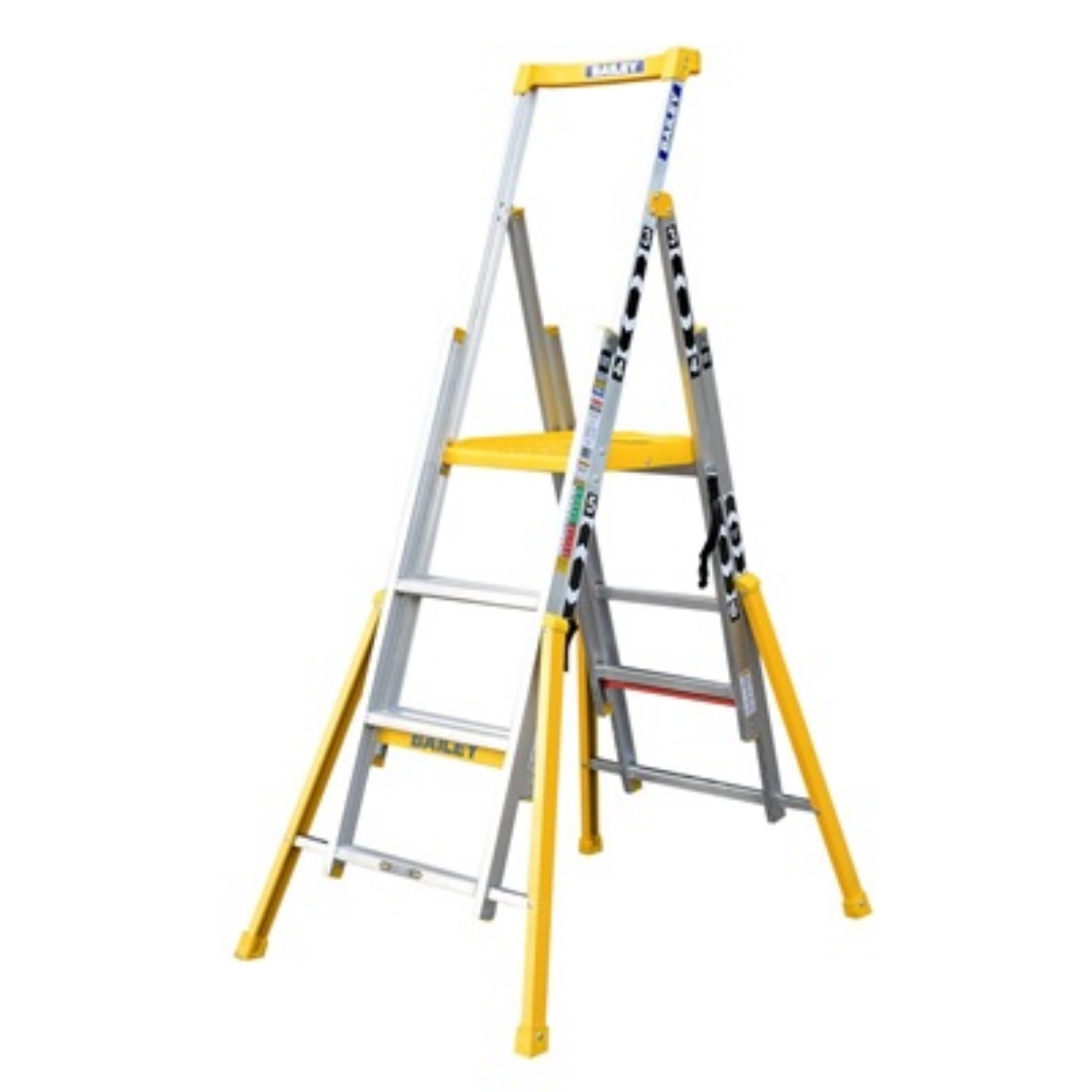 Picture of Adjustable Height Platform Step Ladder 3-6 170kg Ind