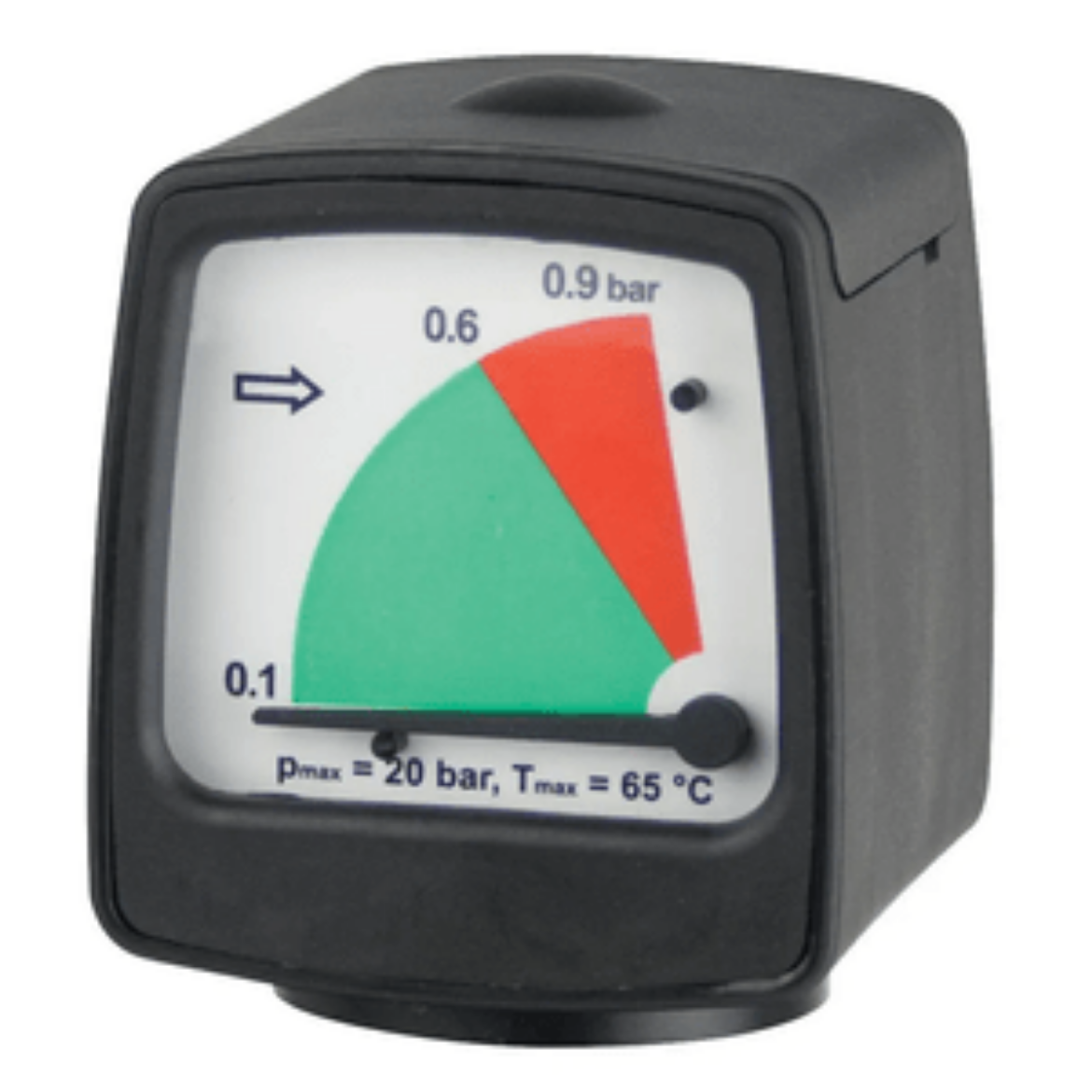 Picture of PEERLESS FIL-INDICATOR Filter Element Indicator Gauge - for PREF, POSTF, OSEPF Filter
