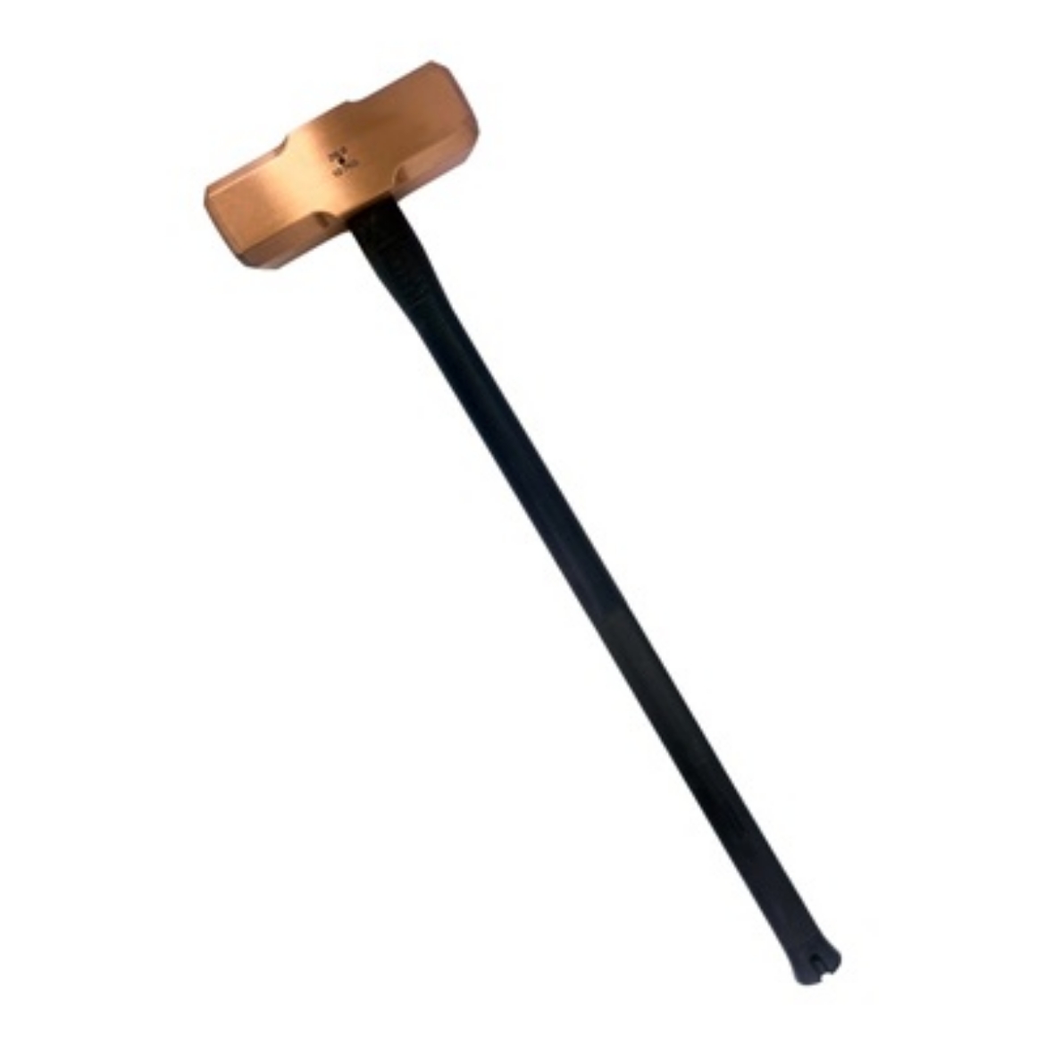 Picture of Copper Sledge Hammer 12.7kg (28lb) With Pinned Steel Core Fibreglass Black Handle