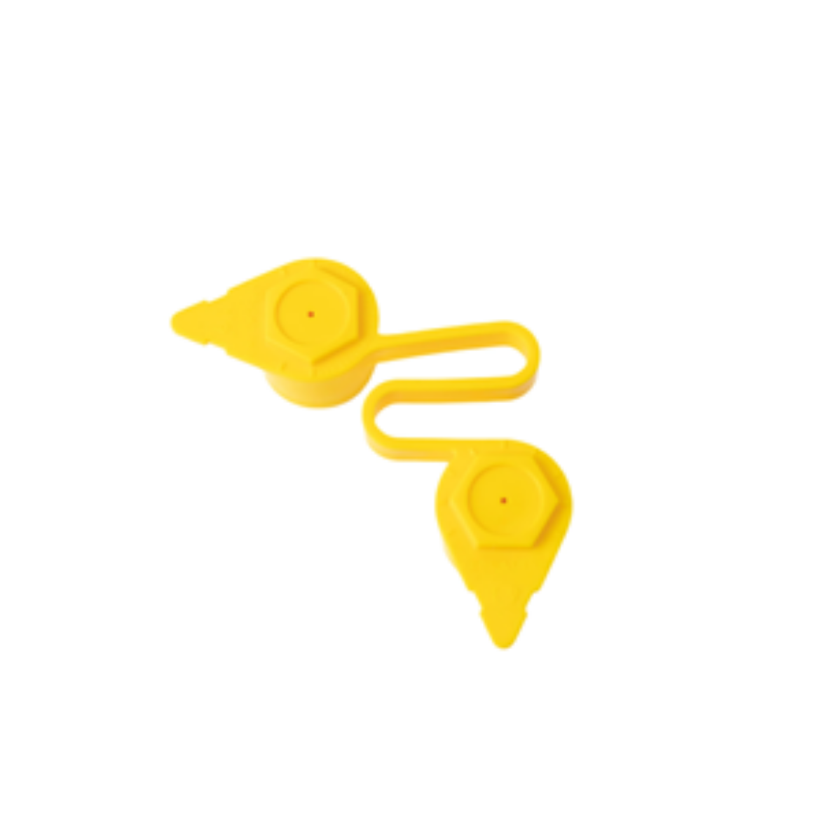 Picture of WHEEL NUT INDICATOR 41MM YELLOW REDCAT TYPE 2 -25 PACK