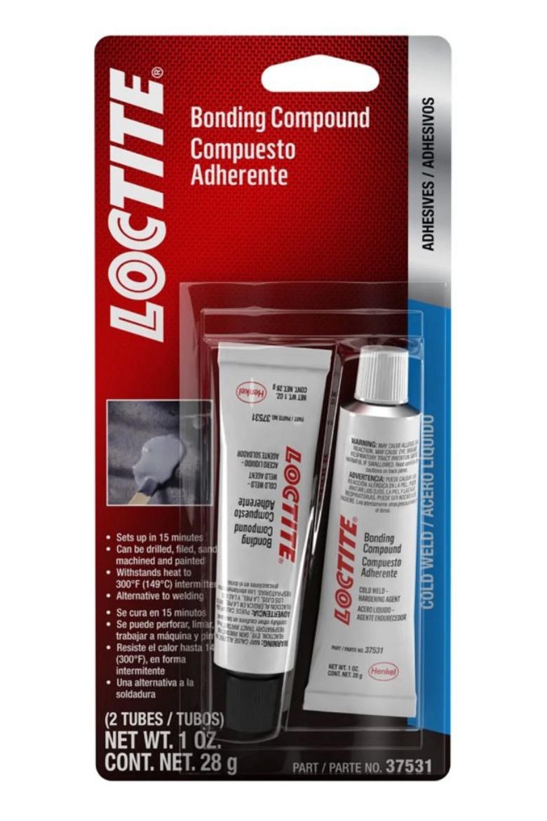 Picture of LOCTITE LOCWELD EPOXY BONDING COMPOUND (2 x 28g TUBES)