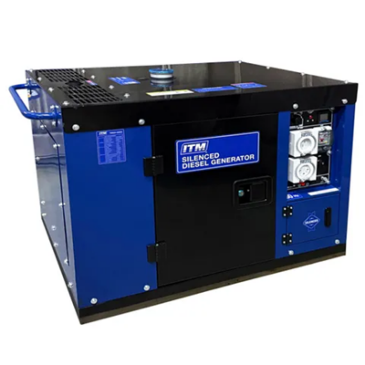 Picture of ITM DIESEL GENERATOR SILENT CABINET 8300W PEAK ELECTRIC START