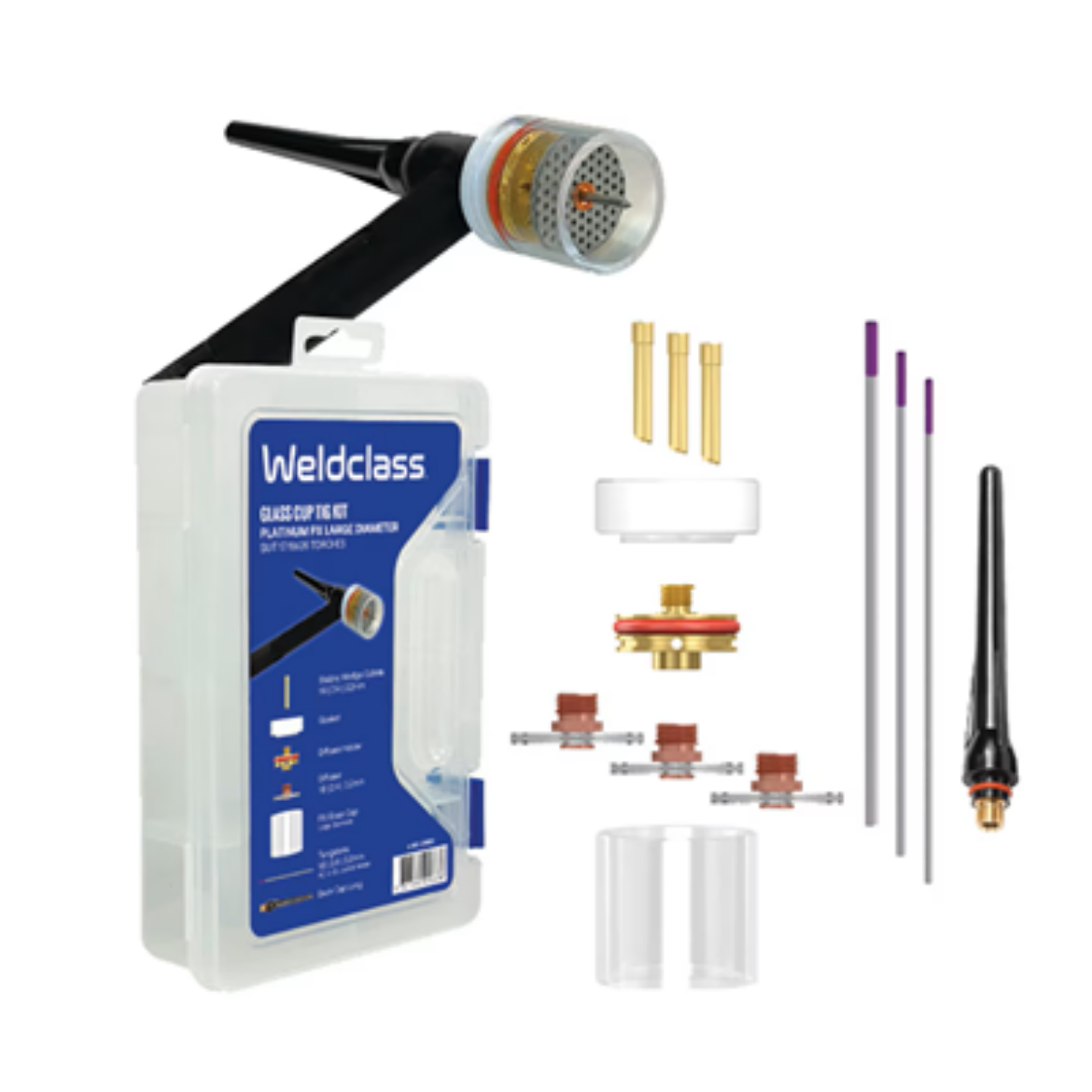Picture of Plazma consumable parts kit - PX17/18/26 Large Diameter 1.6/2.4/3.2mm