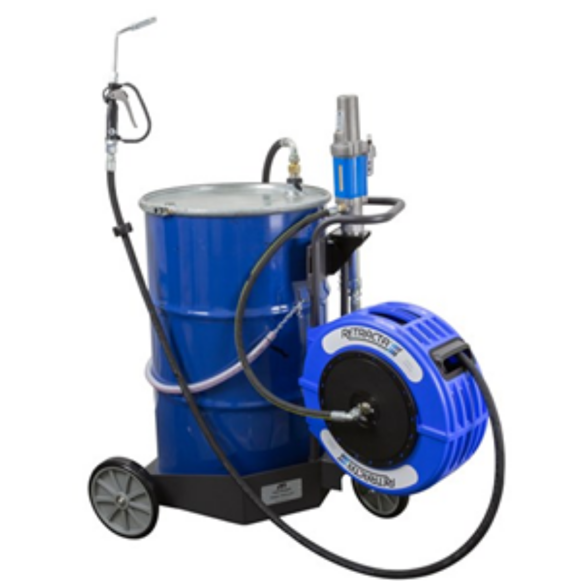 Picture of 205LTR TROLLEY OIL SYSTEM - INCL GUN OIL (DISPENSING SYSTEM 3:1 - R-SERIES PUMP, UNMETERED GUN)