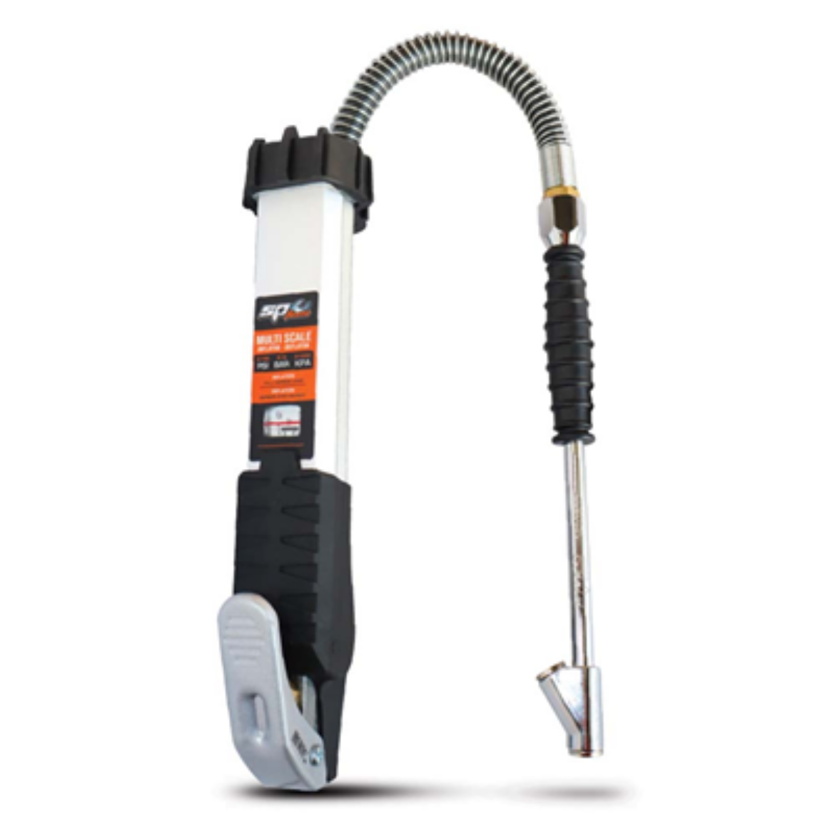 Picture of TYRE INFLATOR WITH DEFLATOR - CONVEX LENS GAUGE - PROFESSIONAL
