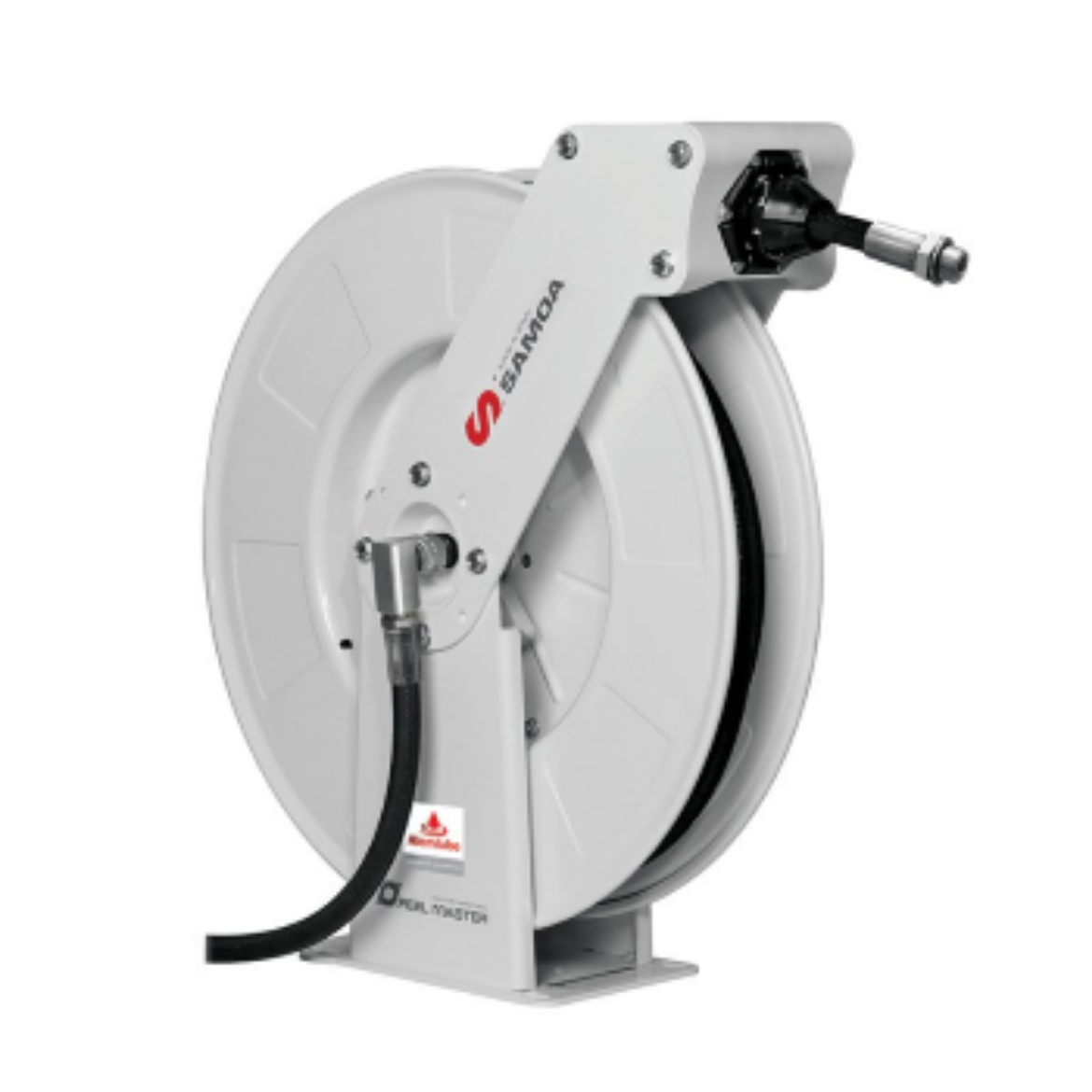 Picture of GREASE REEL 3/8" x 15M - SPRING REWIND GREASE HOSE REEL