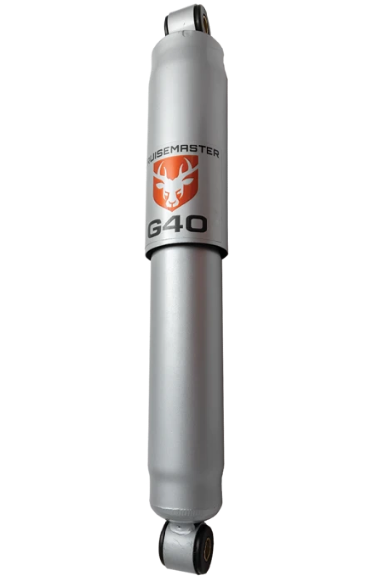 Picture of CRUISEMASTER SHOCK ABSORBER XT G40-SILVER W/SLEEVES
SUITS XT SUPSENSION SYSTEM