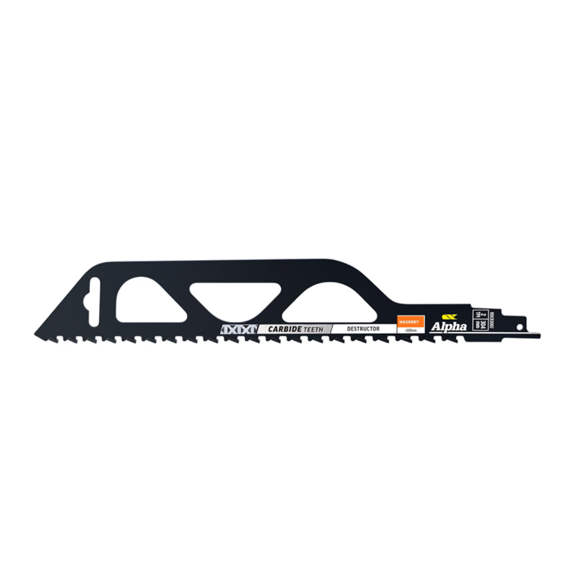Picture of Alpha Carbide Teeth TCT Destructor Masonry Recip Blade | 2 TPI - 304MM